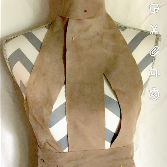 Light brown crop top - Picture 1 of 1